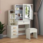 Polished Dresser With Mirror 09