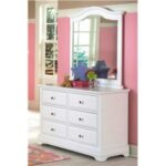 Comfortable Dressers With Mirorr  D15