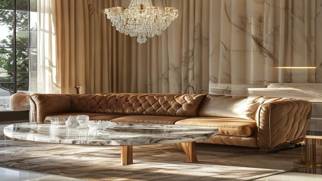 Handcrafted upscale furniture showcasing elegant designs for luxury homes.