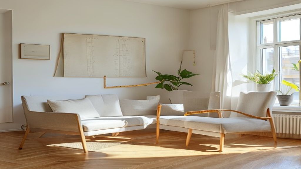 Modern living room featuring stylish chairs and a comfortable sofa in a bright, airy space